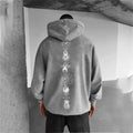 2024 Summer Men's Neck Hoodie 3D Compass Printed Sweatshirt Simple Fashion Male Clothing Loose Oversized for Men New