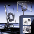 Vacuum Magnetic Universal Holder Magsafe Suction Cup Phone Holder 360 ° Adjustable Magnetic Phone Holder Foldable Pocket Size