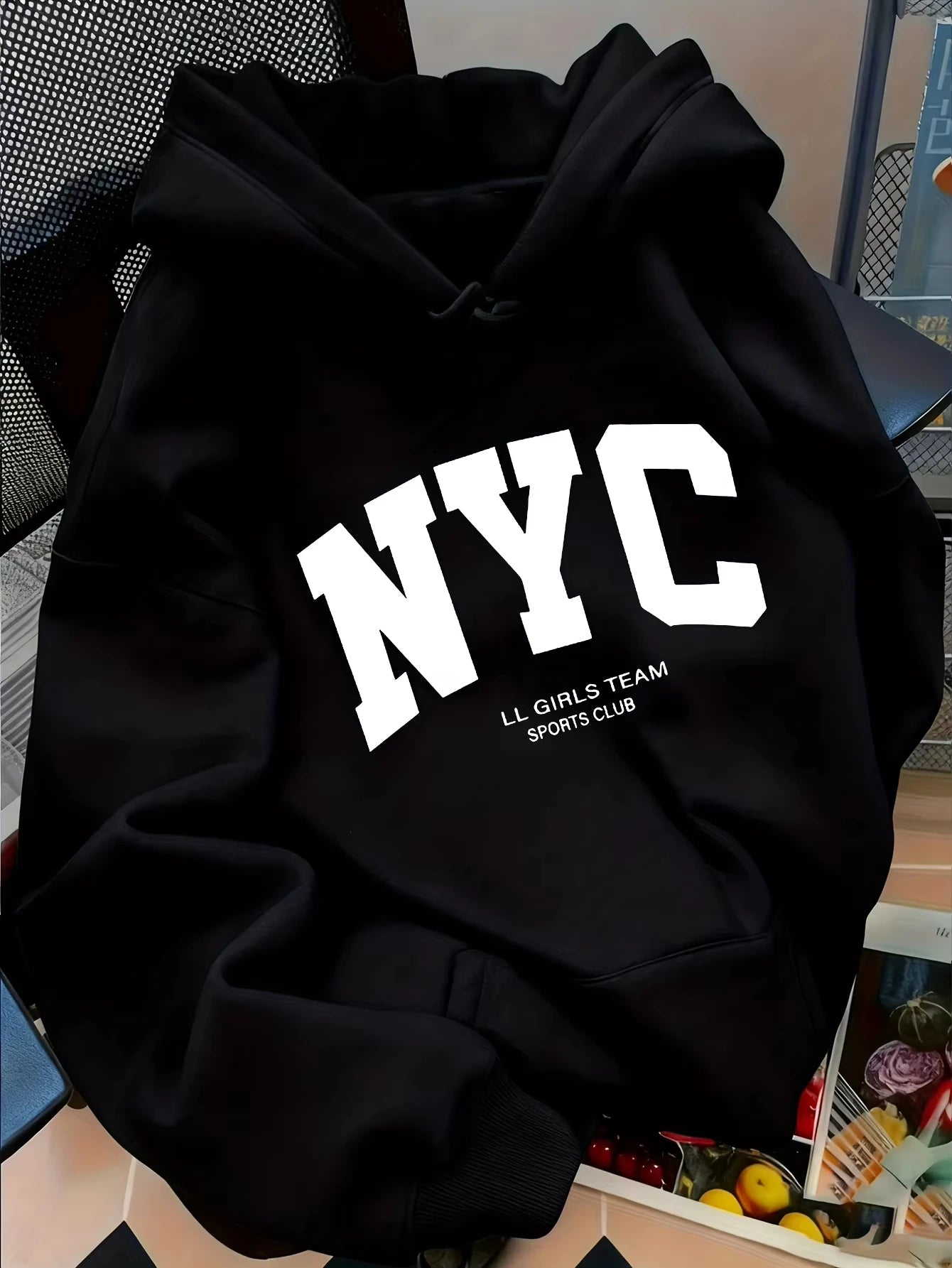 Pattern hooded sweatshirt hooded jacket lightweight winter hoodie casual outerwear for daily use and special occasions