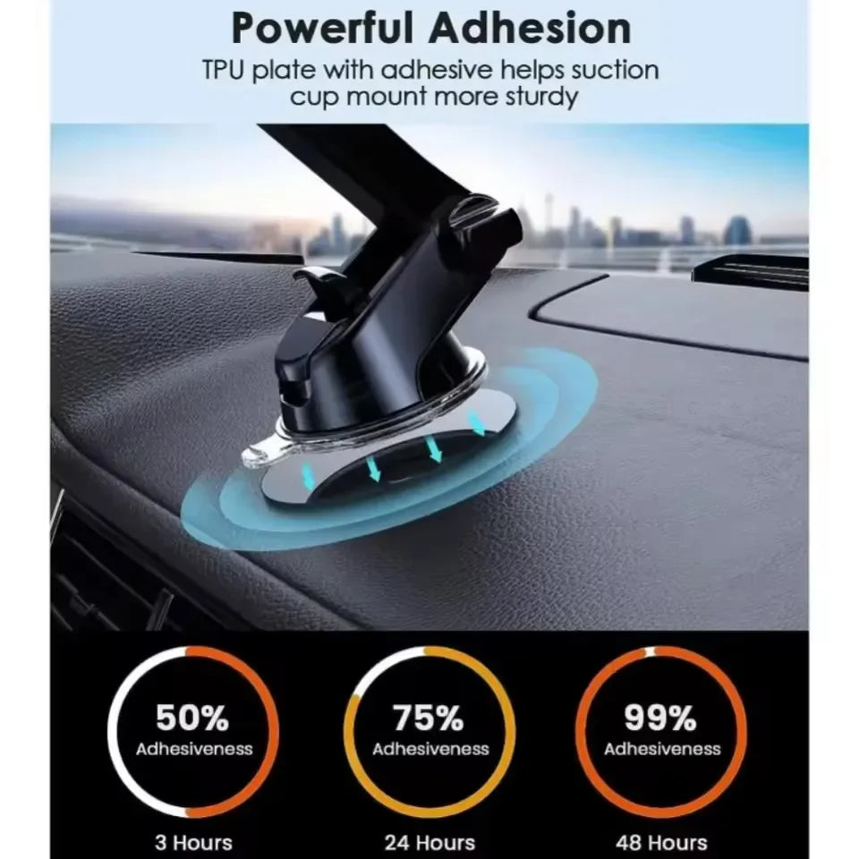 Dashboard Mounting Pad Disk for Suction Cup Car Phone Mount Adhesive Sticky Phone Holder Disc for Curve Car Dashboard Holder Pad