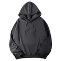 2026 Men's wide Hood Sweatshirt European and American men's and men Sweatshirt Solid Harajuku Long Sleeve Female Loose male Coat