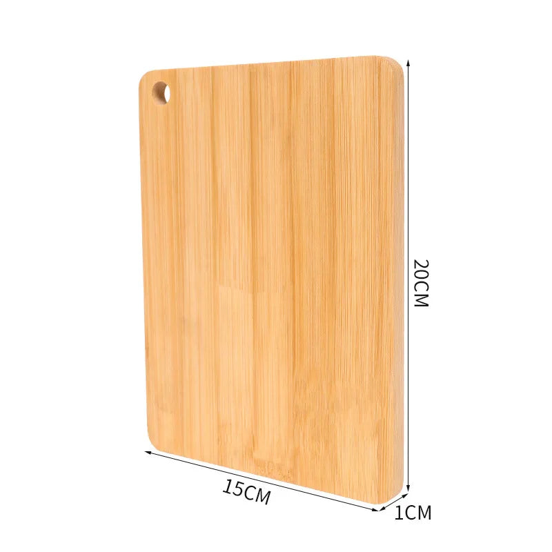 WXCOO Double-Sided Chopping Board Bamboo Cutting Board Natural Moso Bamboo Anti-Mold Kitchen Bamboo Board Household Tools