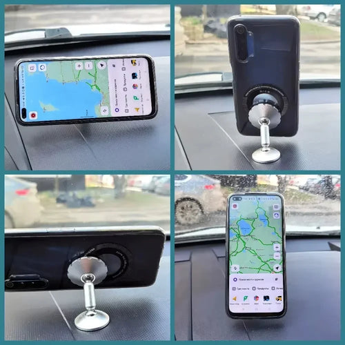 1/2/6Pcs for Magsafe Magnetic Metal Ring forPhone Universal Metal Sticker Support Wireless Charger Plate Sheet Magnet Car Holder