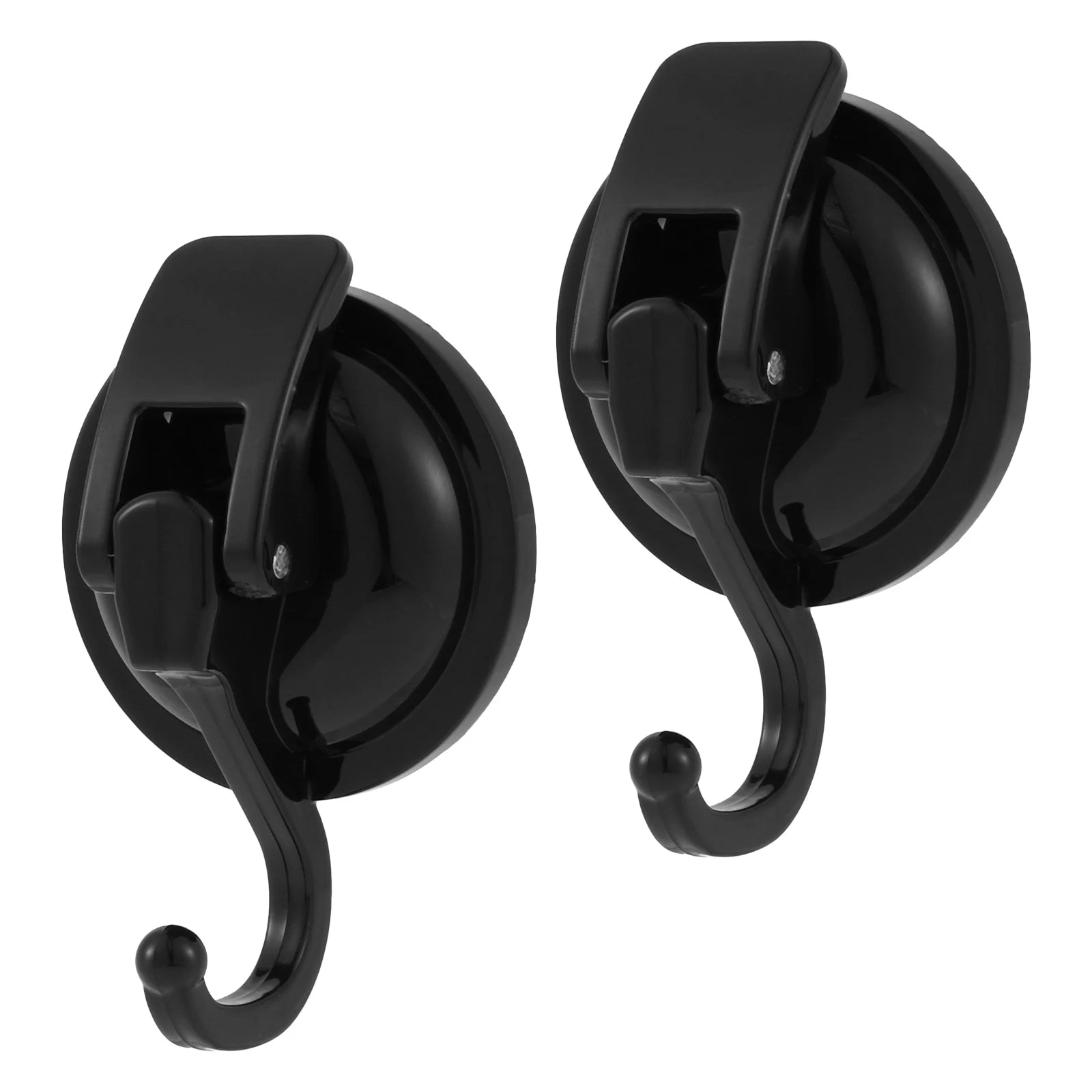 2/4PCS Heavy Duty Vacuum Suction Cup Hooks No Drilling Super Suction Cup HangerRobe Coat Wreath Hook for Shower Kitchen Bathroom