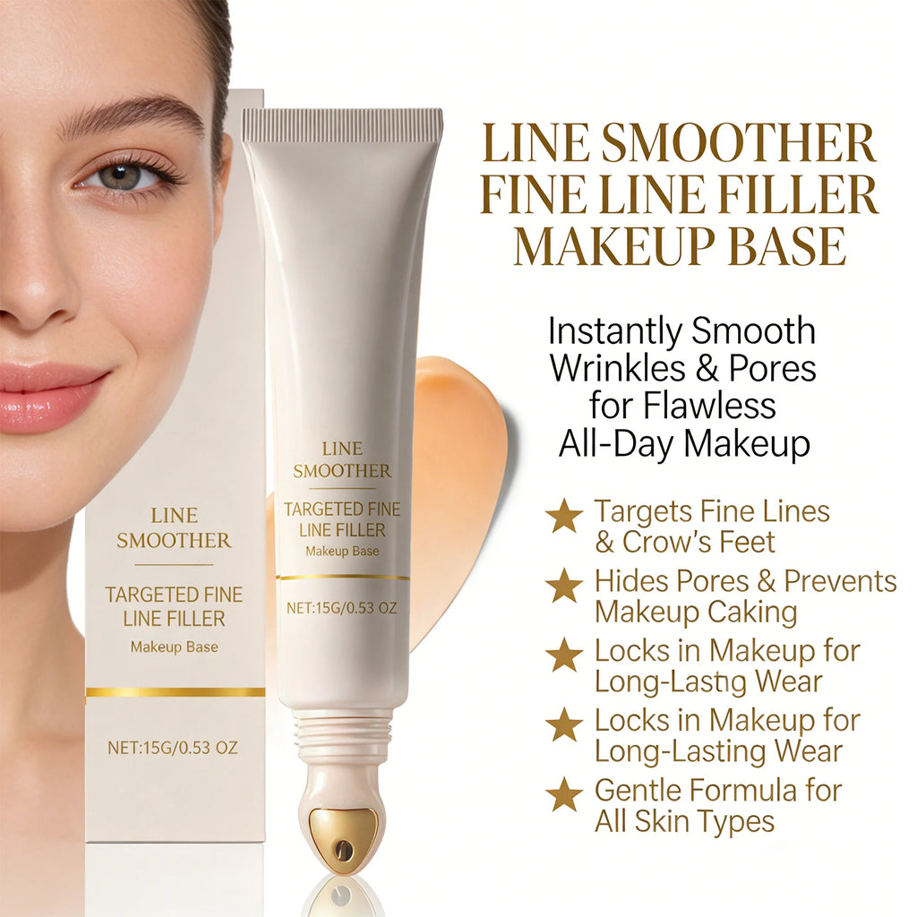 Line Smoother Hydrating Primer for Makeup Even Tone Lightweight & Non-sticky Invisible Pores Antioxidant Makeup Base Moisturizer