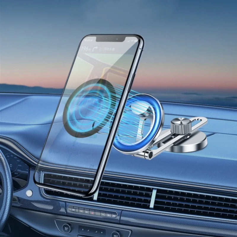 1/2/6Pcs for Magsafe Magnetic Metal Ring forPhone Universal Metal Sticker Support Wireless Charger Plate Sheet Magnet Car Holder