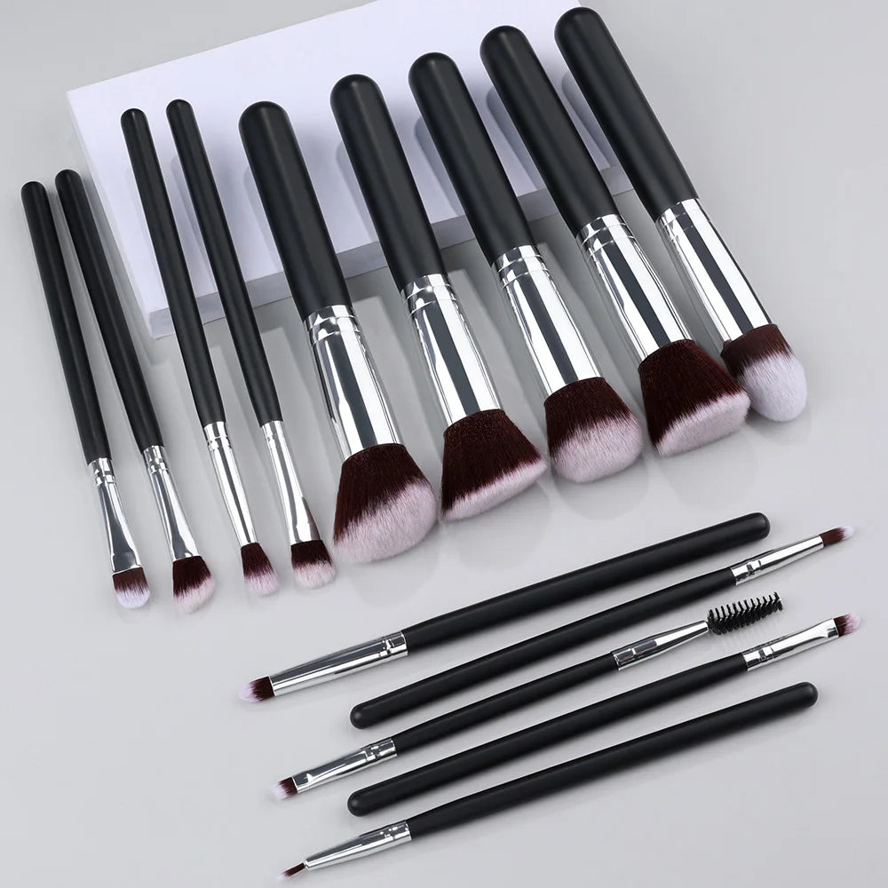 Professional Makeup Brushes Set 14-16Pcs Set Premium Syntheti Foundation Blending Face Powder Blush Eye Shadows Makeup Brush Kit