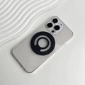 Magnetic Circular Grip Phone Holder Silicone Magnetic Finger Ring for MagSafe Phone Ring Holder Strap Mobile Phone Accessories