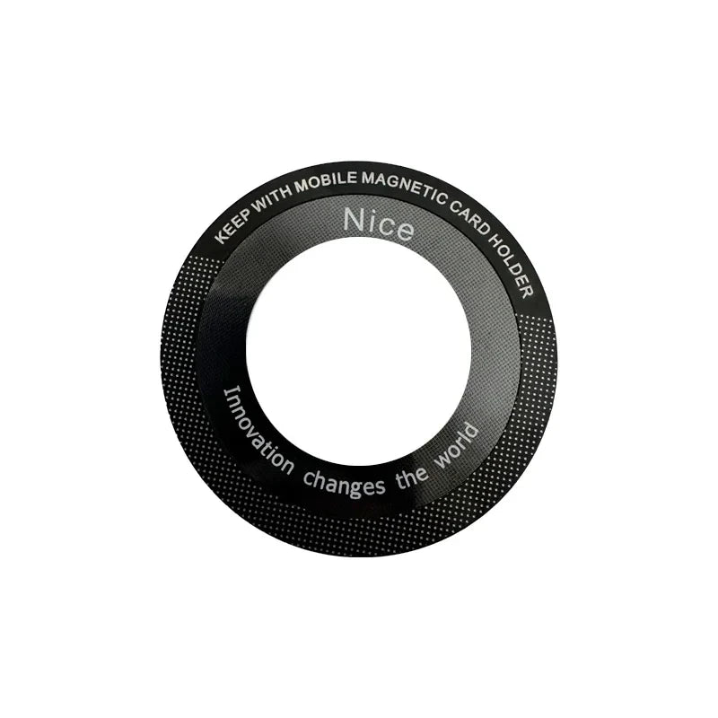 1/2/6Pcs for Magsafe Magnetic Metal Ring forPhone Universal Metal Sticker Support Wireless Charger Plate Sheet Magnet Car Holder