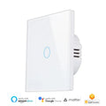 Melery Matter over WiFi Smart Light Wall Switch Touch Sensor Glass Panel Remoted Google/Apple Home Siri Alexa Homekit Smarttings