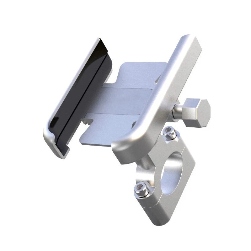 Aluminum Phone Holder for Bike Universal Bike Cell Phone Holder Fits Phones 4-7" Waterproof Shockproof Motorcycle Phone Mount