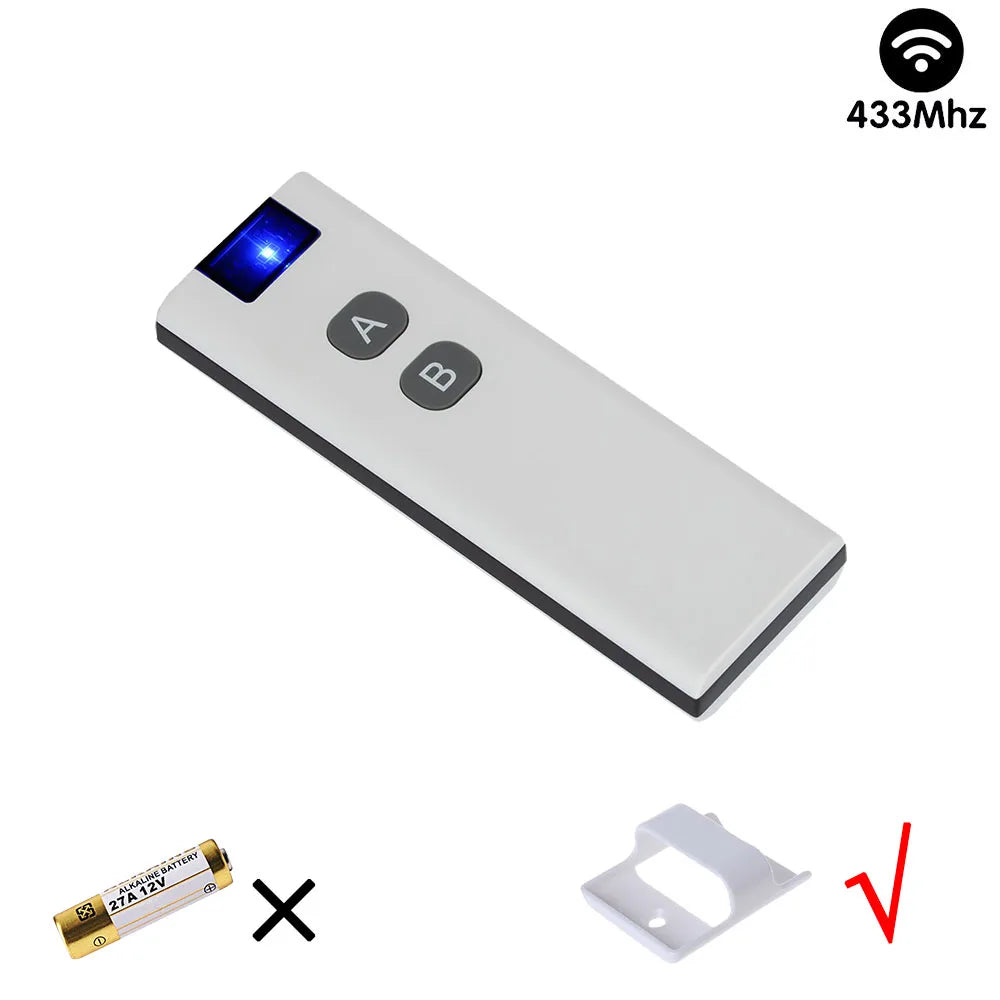 TEDELIGO Smart Light Switch Without Neutral 220V 130W Breaker Wireless Touch Button Wall Switch Mini Relay 2-Way On/Off Module