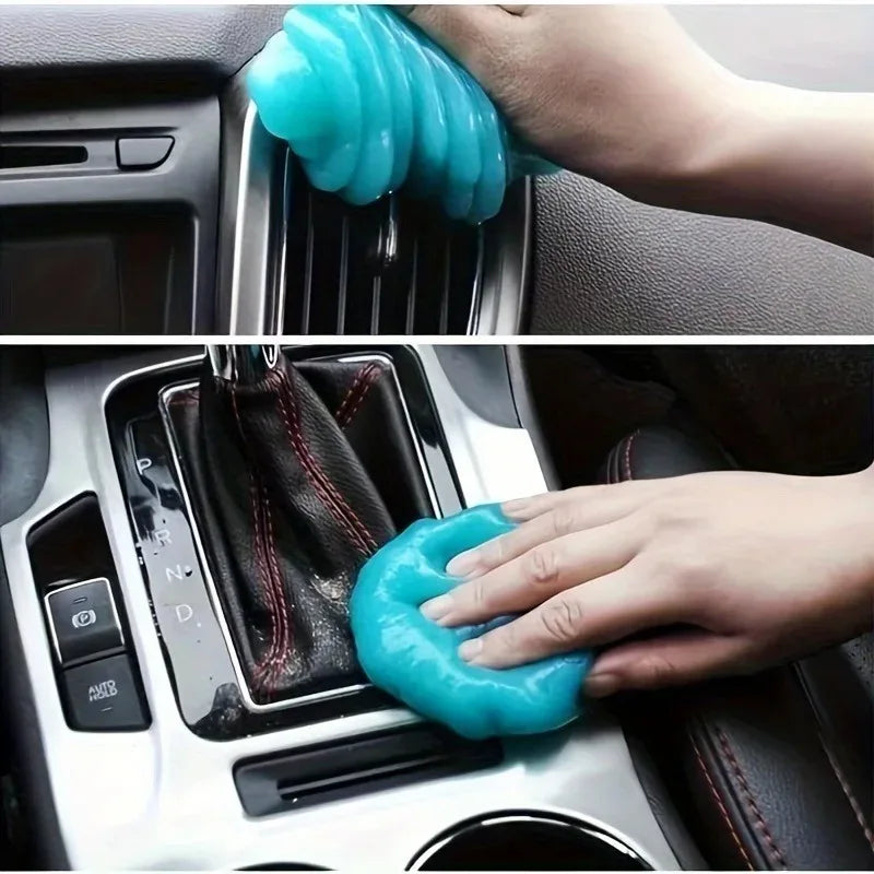 1 Pack of convenient car interior cleaning gel cleaning universal gel cleaner car dust cleaner interior cleaning gel