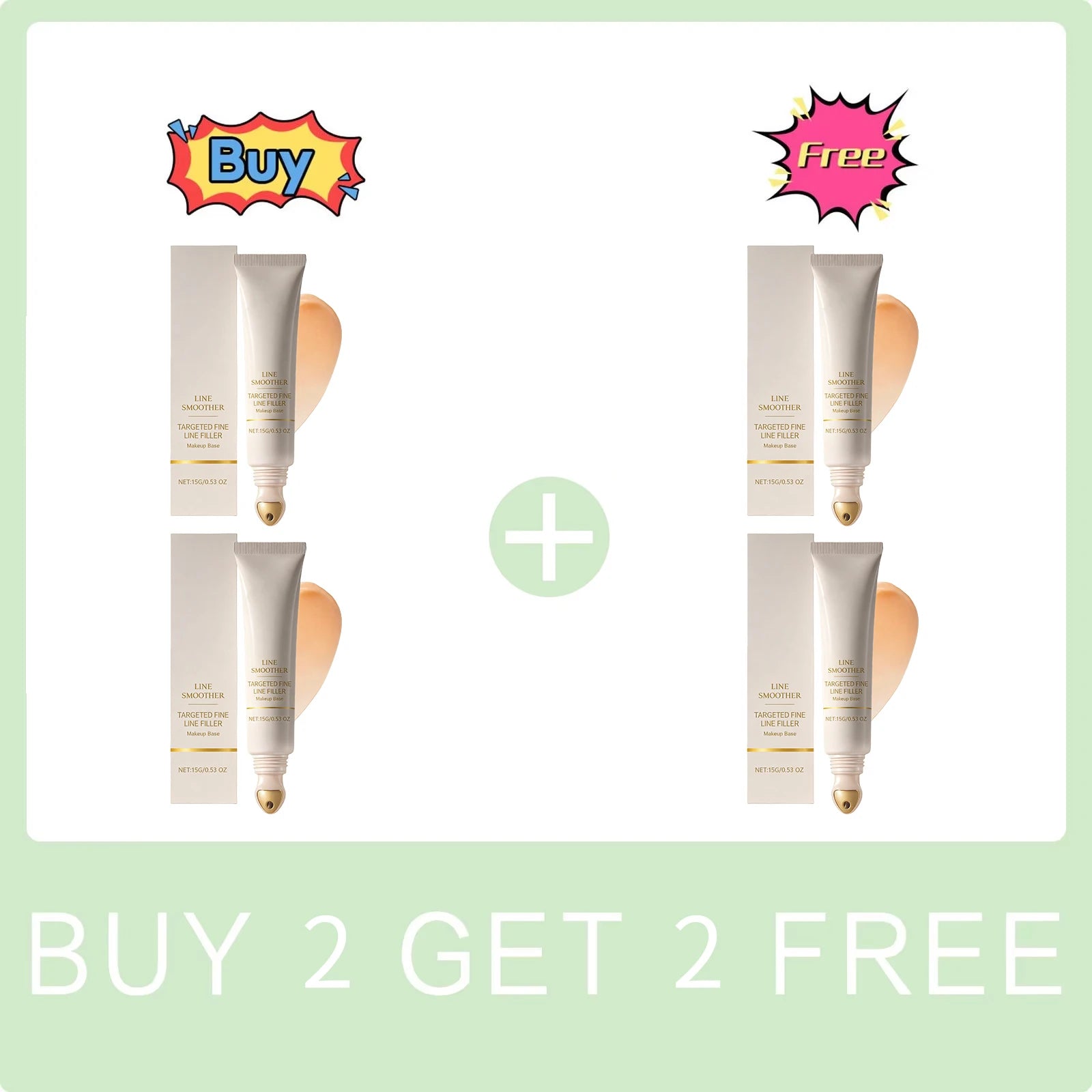 Line Smoother Hydrating Primer for Makeup Even Tone Lightweight & Non-sticky Invisible Pores Antioxidant Makeup Base Moisturizer