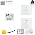 TEDELIGO Smart Light Switch Without Neutral 220V 130W Breaker Wireless Touch Button Wall Switch Mini Relay 2-Way On/Off Module