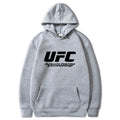 2026 New UFC Men's Hooded Sweatshirt Autumn Winter Polar Print Casual Sports Hooded Sweat