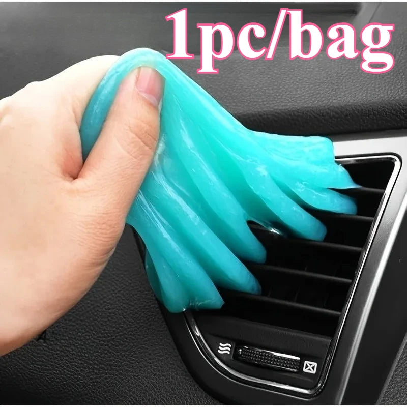 1 Pack of convenient car interior cleaning gel cleaning universal gel cleaner car dust cleaner interior cleaning gel