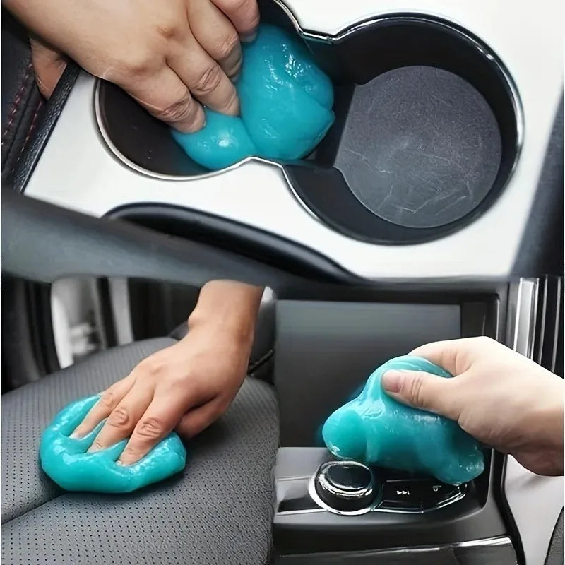 1 Pack of convenient car interior cleaning gel cleaning universal gel cleaner car dust cleaner interior cleaning gel