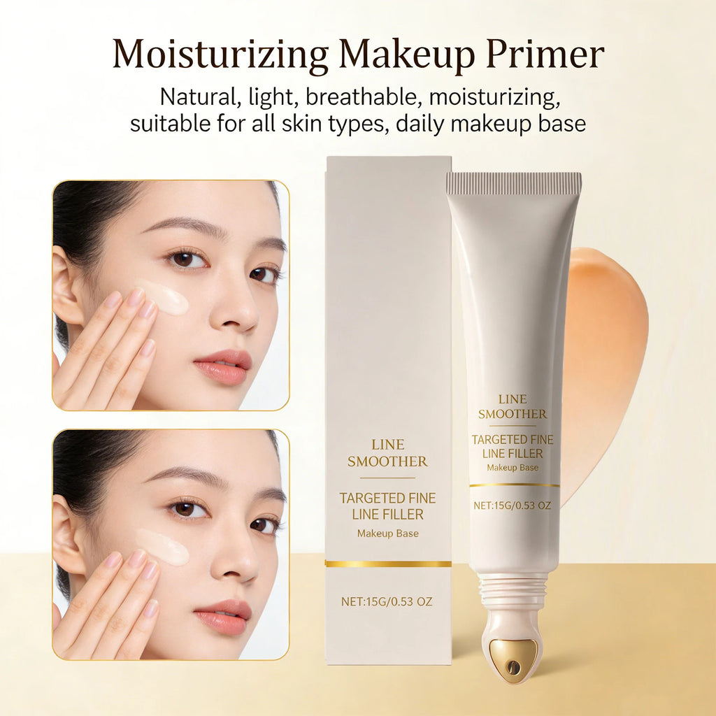 Line Smoother Hydrating Primer for Makeup Even Tone Lightweight & Non-sticky Invisible Pores Antioxidant Makeup Base Moisturizer