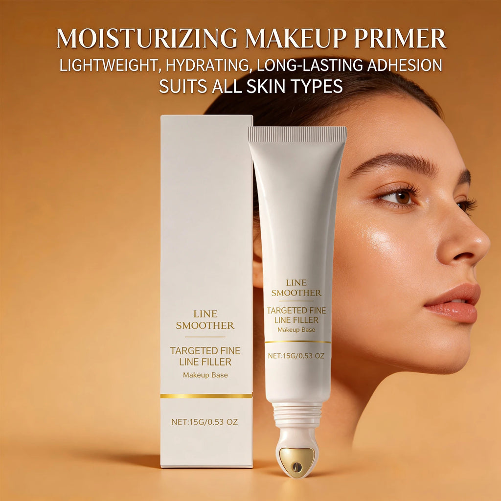Line Smoother Hydrating Primer for Makeup Even Tone Lightweight & Non-sticky Invisible Pores Antioxidant Makeup Base Moisturizer