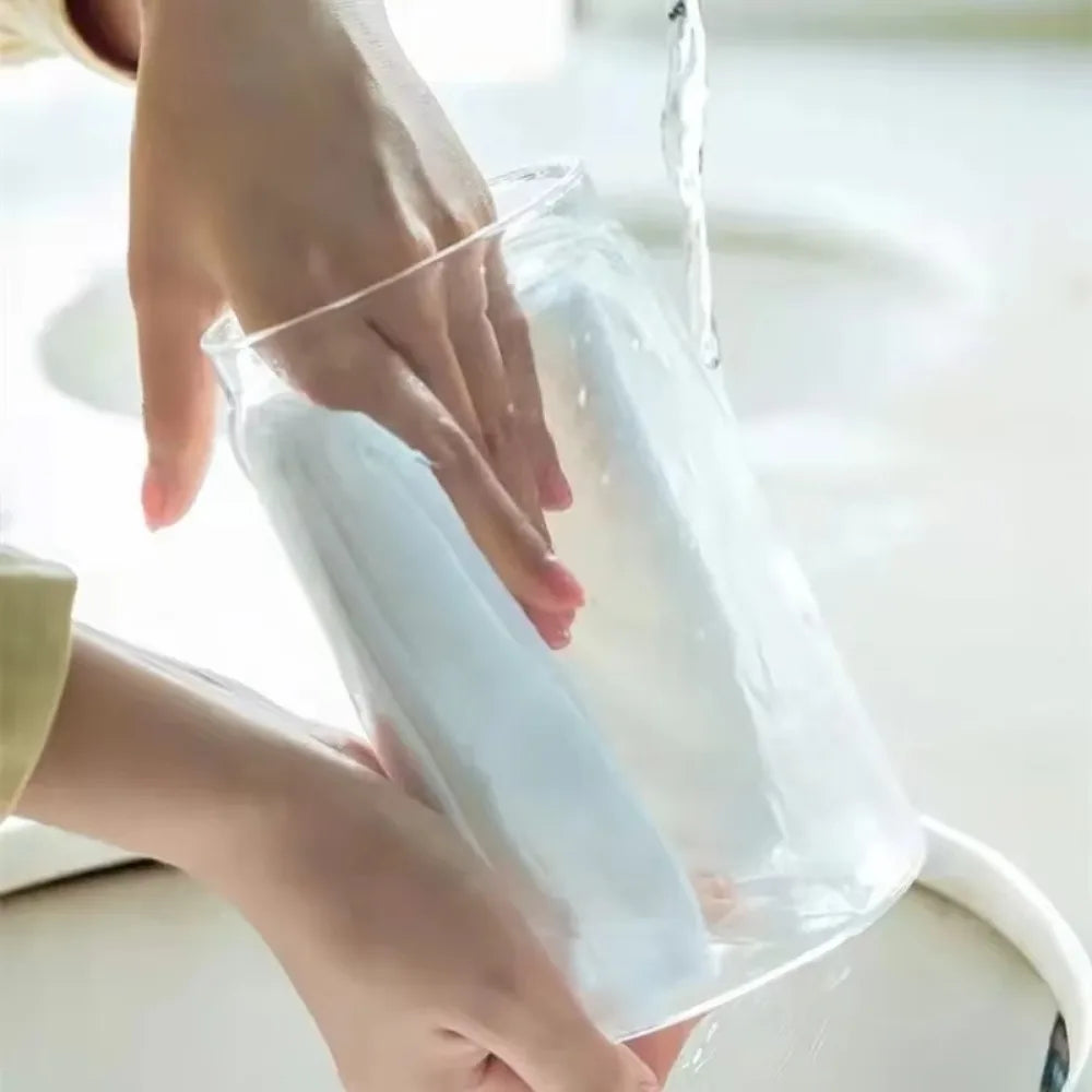 Economic 500ml Vacuum Sealed Jug Coffee Beans Glass Airtight Canister Food Grains Candy Keep Fresh Storage Kitchen Accessories