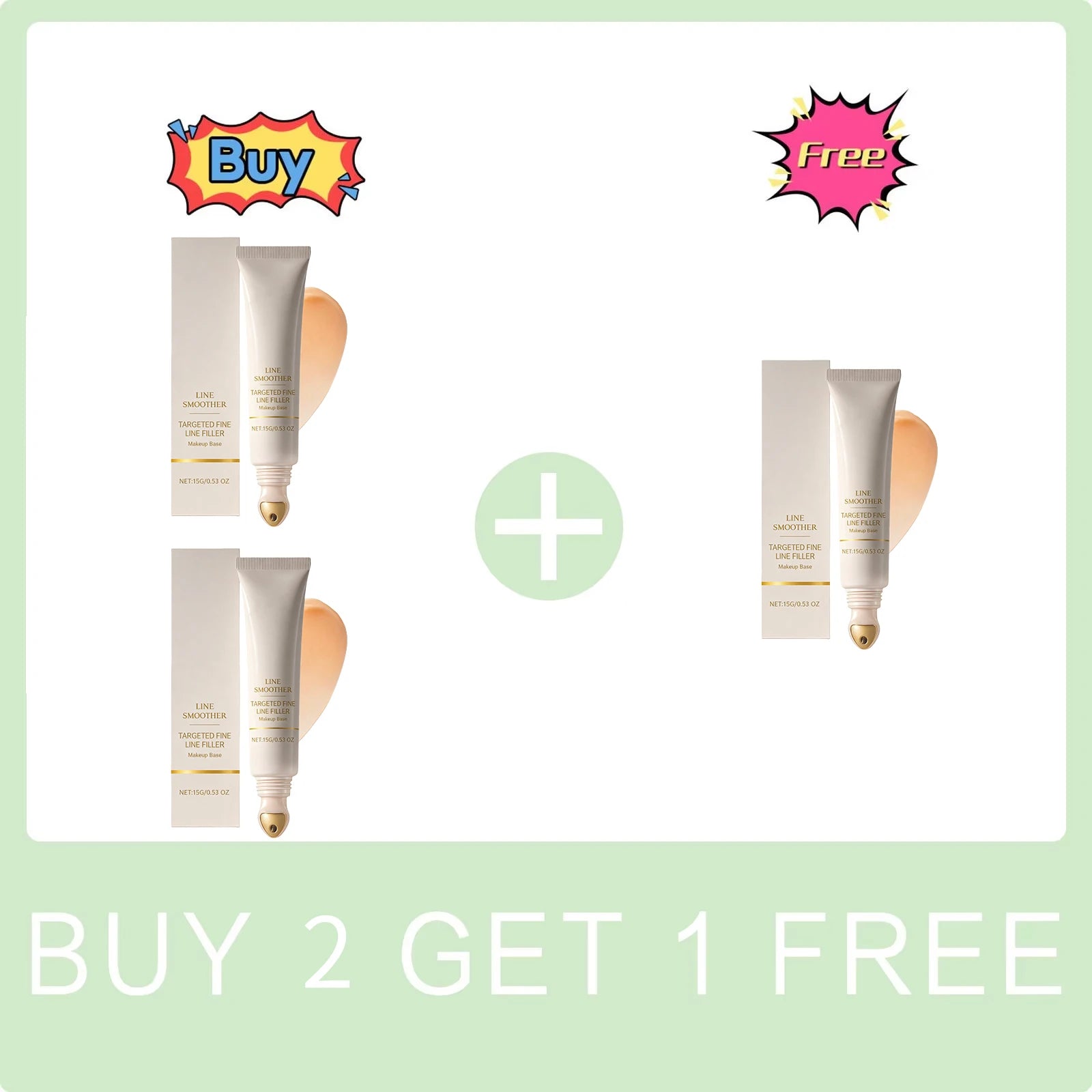 Line Smoother Hydrating Primer for Makeup Even Tone Lightweight & Non-sticky Invisible Pores Antioxidant Makeup Base Moisturizer