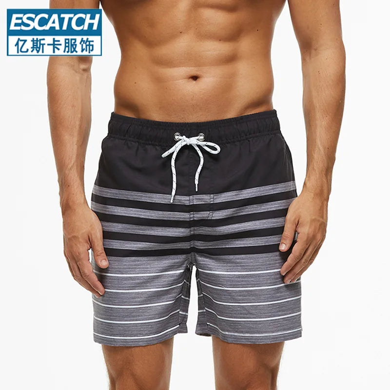 Quick-drying swimwear men beach shorts men's swimming trunks suit bath man holiday shorts quarter-print swimming trunk swimsuit