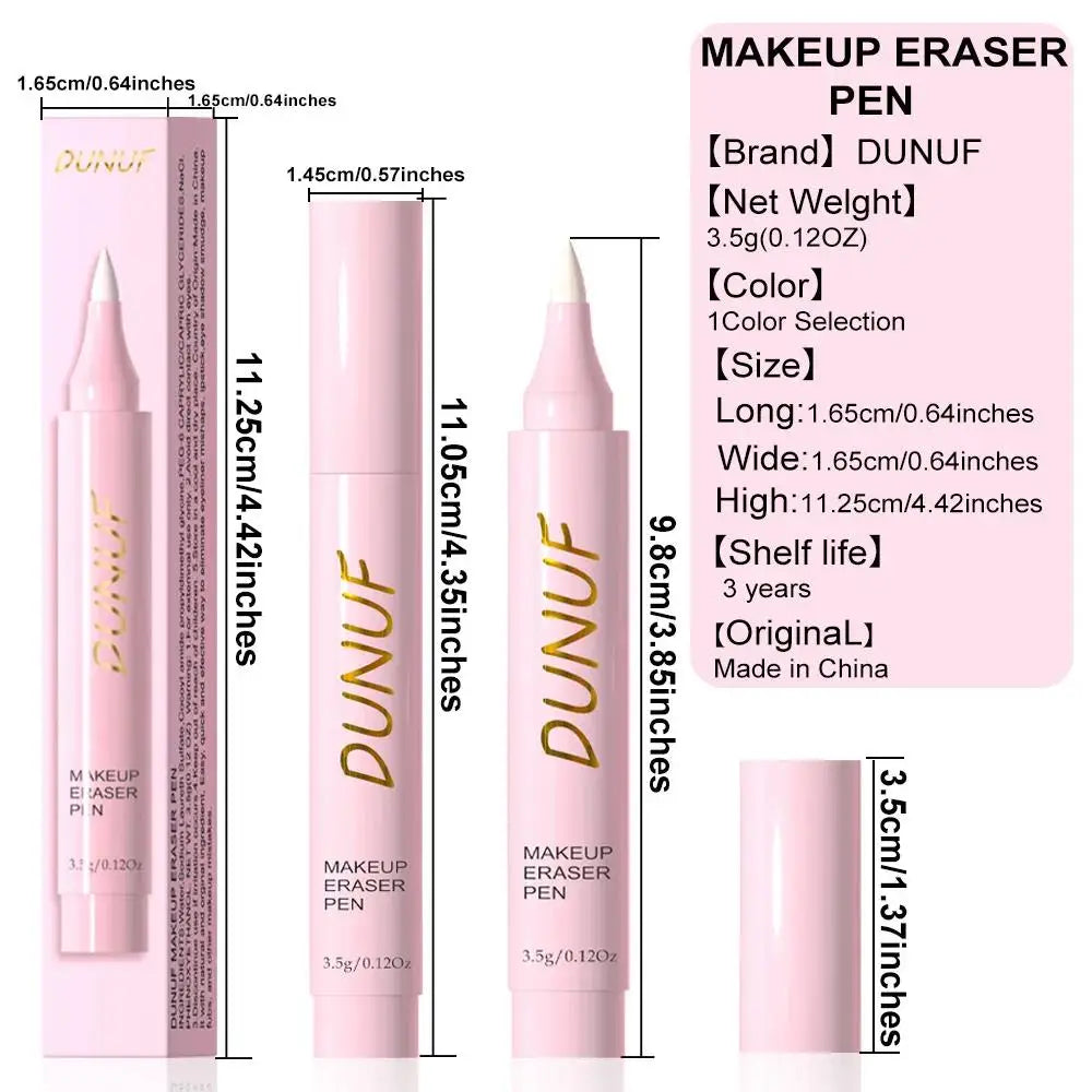 Makeup Eraser Pen Gentle Remover Pencil For Lips Eyes Face Pore Cleansing Tool Skincare Must Have Non Pull Formula