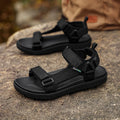 Women's Summer Outdoor Sandals Breathable Anti-Slip Beach Shoes Soft Flat Bottom Walking Sandals Size 36-41