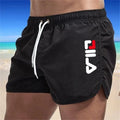 New Summer Men's Swimwear Breathable Board Shorts Male Surfing Swimsuit Fitness Training Shorts Casual Printed Beach Short Pants