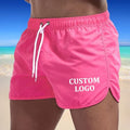 Customized Logo Men's Beach Swimsuit, Boxer, Beach Shorts, Surfing Swimsuit, Mayo, Sungas